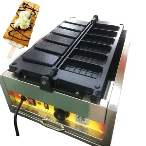 Commercial Use Popsicle Waffle Sleeve Custom Plates Waffle on Stick for Ice Cream Shop Popsicle in Waffle Makers