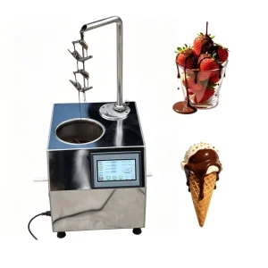 Commercial Use Stainless Steel Chocolate Temperature Controller Electric Choc Waterfall Machine
