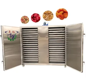 Commercial Vacuum Fruit and Vegetable Mesh Belt Dehydrator with Pump PLC Drying Machine