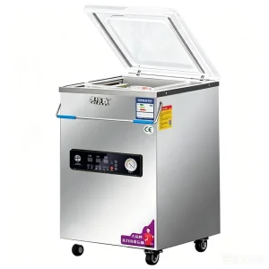 Commercial Vacuum Packing Machine for Meat Single Chamber Vacuum Sealer Digital Control Automatic Vacuum Machine