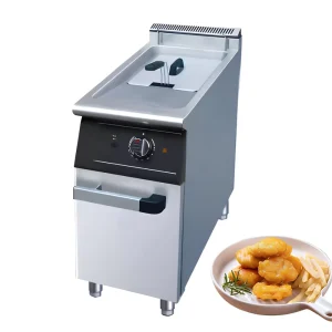 Commercial Vertical Large capacity Fried Chicken Deep Fryer Special Gas Deep Fryer for Fried Chicken Shops and Hamburger Stores