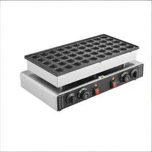 Commercial Waffle Maker 50PCS Crepe and Pancake Machine 1700W Non stick Waffle Machine Mini Electric Pancake Maker
