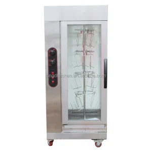 Commercial gas chicken rotisserie grill oven machine for sale