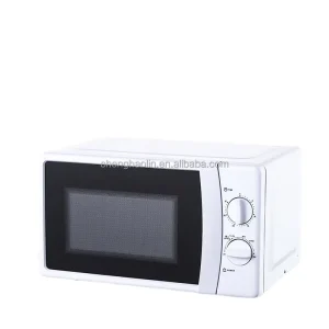 Compact 20L Capacity Durable Stainless Steel Interior 700W High Power Fast Heating Easy Control Household Microwave Oven