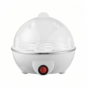 Compact 350W Electric Egg Steamer Home and Dorm Use