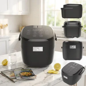 Compact 3L IH Induction Rice Cooker Professional Grade Small Kitchen Appliance