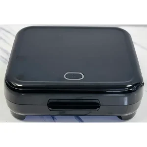 Compact Electric Stainless Steel Sandwich Maker Non Stick Grill Oil Drip Tray Portable Panini Press Breakfast Sandwich Household