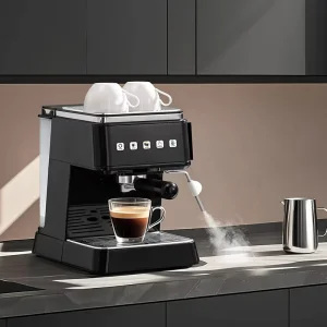 Compact Espresso Coffee Maker Single Serve Automatic Coffee Machine for Home and Office