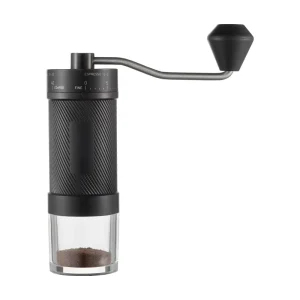 Compact Hand Coffee Grinder Manual Burr Grinder Adjustable Settings for Espresso Pour Over Drip Coffee Beans Travel