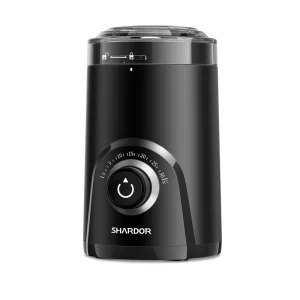 Compact Kitchen Coffee Grinder 1-30S Silence Operation Finer Grinder One-press Button Food-grade Material