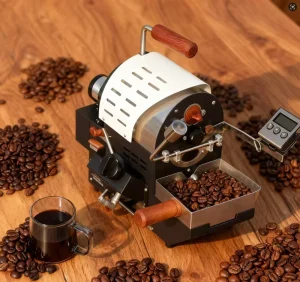 Compact Manual Handle Household Travel Picnic Snack Food Grain Coffee Bean Roaster China Supplier