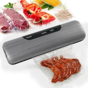 Compact Vacuum Sealer Machine for Food Storage Easy Operation Household Vacuum Packaging Sealer
