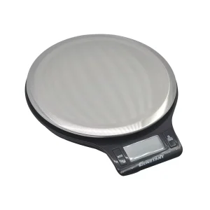 Constant 14192 2038B Modern Style Digital Metal Surface Electronic Kitchen Scale 5kg 1g Small Type