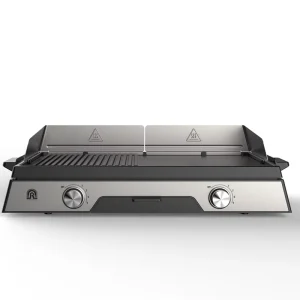 Contact Grill Steamboat Smokeless Griddle Pan Indoor Non Stick Electric Hot Pot Griddle Electric BBQ Grill