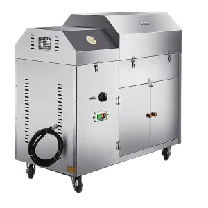 Continuous Cashew Coffee Bean Roaster Supplier Nut Roasting Machine