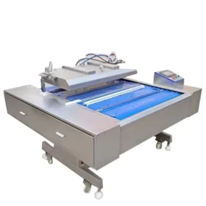 Continuous Vacuum Sealer Machine Whole Chicken Sausage Corn Seafood Vacuum Sealer Packing Machine Meat Packaging Machine Price
