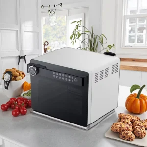 Convection Electric Air Fryer Oven Bread Baking Machine with Steam Oil Free Electric Steam Air Fryer Oven