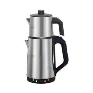 Cordless 2 1 Stainless Steel Electric Kettle Temperature Control Boil-Dry Protection Keep Warm 1.8L Capacity Household Hotel