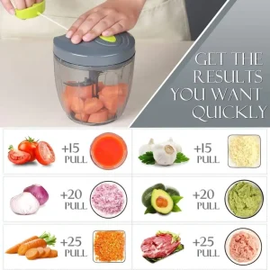 Cordless Food Chopper 280ml USB Rechargeable Mini Processor for Garlic Mincing