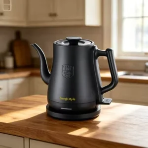 Cordless Rechargeable Electric Kettle Stainless Steel Electric Kettle Glass Retro Portable Electric Kettle