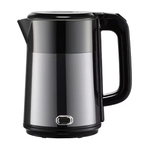 Cordless Stainless Steel Electric Kettle 1.2L Portable Home Kitchen Water Heater with Fast Boiling and 360 Rotational Base