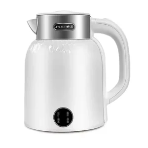 Cordless Stainless Steel Electric Kettle 1500W 2L Capacity Automatic Shut off Keep Warm Boil Dry Household