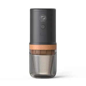 Cordless Travel Coffee Grinder Plastic Housing Burr Stainless Steel Blade Electric Pour Coffee Bean Equipment Household