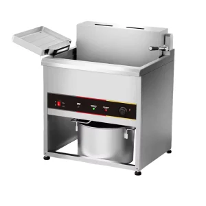 Corrosion Resistant Thicken Stainless Steel Commercial Grade 70L Vertical Deep French Fries Donut Fryer Machine 380V