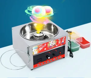Cotton Candy Automatic Machine Vertical Type Cotton Candy Machine