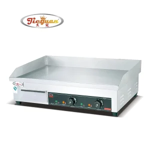 Counter Top Electric Stainless Steel Commercial Griddle Flat Plate Flat Grill Griddle Plate for Fast Food Restaurant