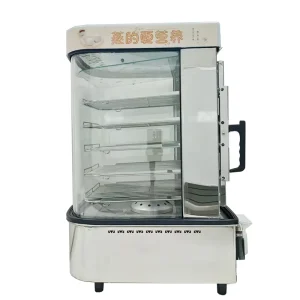 Countertop Electric 5 Layer Hotdog Steam Baozi Pao Pork Bun Steamer for Dumplings Buns