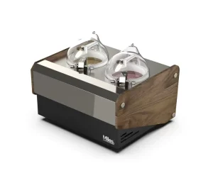 Countertop Ice Cream Maker 2 Cylinders Fruit Milk Water Compatible Logo Customization Gelato Machine