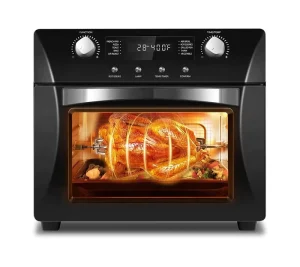 Countertop Smart Portable Air Fryer Toaster Oven 10 in 1 With 24.3QT Air Fryer Combo