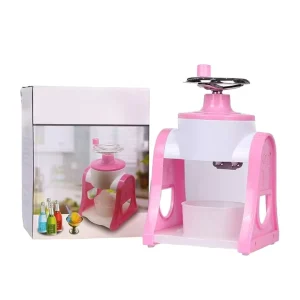Cranked Small Household Ice Grinder Mini Ice Shaver