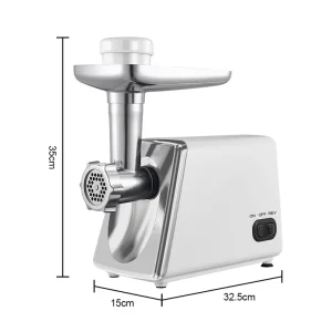 Creative Electric Meat Grinders Slicers Sausage Machine Abs Plastic Housing Stainless Steel