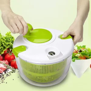 Creative Multifunction Manual Press Salad Spinner Eco Friendly Plastic Washer Squeezer Safe Kitchen Cutter Drain Basket
