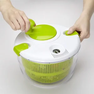Creative Multifunction Manual Salad Spinner Eco Friendly Plastic Vegetable Washer Vegetable Squeezer for Kitchen