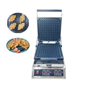 Croissants Waffle Machine Commercial Use Croffle Honeycomb Waffle Belgian Waffle Iron Machine with CE