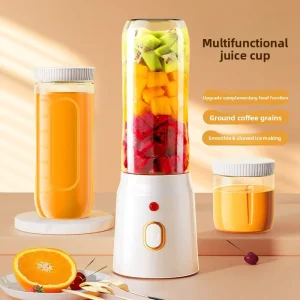 Cross Border Juicer Portable Rechargeable Baby Food Ice Crushing Multi Functional Juice Maker Automatic Cleaning Food grade PC