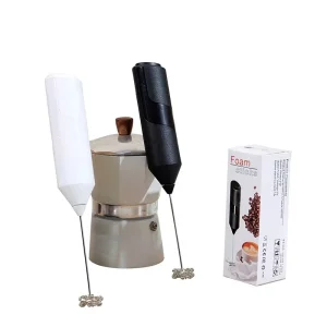 Cross-border New-Style N10 Battery-Powered Stainless Steel Wireless Mini Household Electric Milk Frother Modern Minimalist Milk