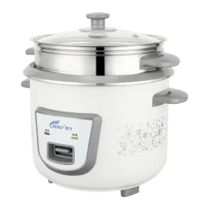 Custom 1.8L Electric Rice Cooker 110V 220V Deluxe Fast Cooker Plastic Body Kitchen Appliances Factory