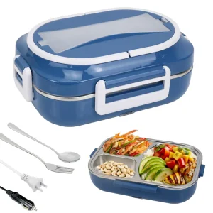 Custom 12V/24V/110V/220V Portable Heated Electric Lunch Boxes Food Warmer Electric LunchBox