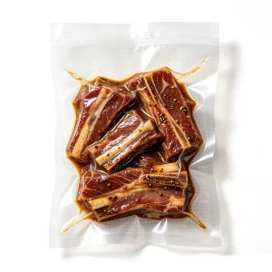 Custom BOPA CPE Embossed Stand Vacuum Sealer Microwave Heatable Moisture Proof Food Packaging Bags for Milk Chewing Gum Salad