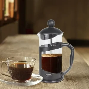 Custom Borosilicate Glass French Press with Portable Plunger Custom Logo for Coffee Lover