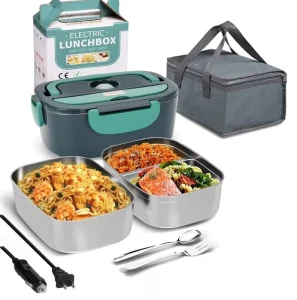 Custom Color 110V 220V Electric Lunch Box with Bag Portable Bento Household