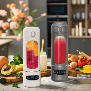 Custom Electric Ice Crusher Cup Ice Crushers Shavers Ice Juice Maker Machine Mini Handheld Fresh Juice Blender for Home
