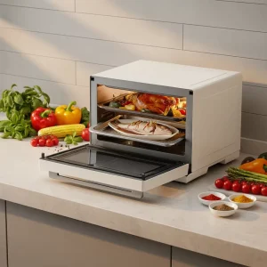 Custom High Temperature Steam Electric Oven Smart Touch Multi-functional Oven with Microwave Function