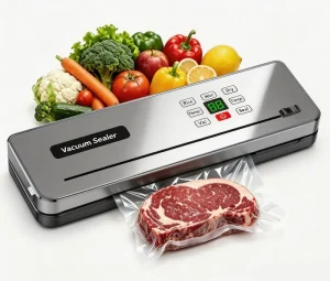 Custom Home Vacuum Sealer Moisture-proof Food Packing Machine for Meat Fruit Vegetable Fresh Keeping fridgeorganization