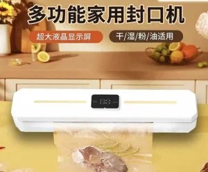 Custom Kitchen Vacuum Sealer Machine Professional Home Easy Use Vacuum Food Sealer with Cutter