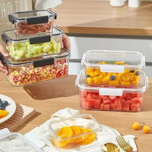 Custom Leakproof Take Away Disposable Bento BPA Free Eco Safe Plastic School Kid Lunch Bento Box for Children